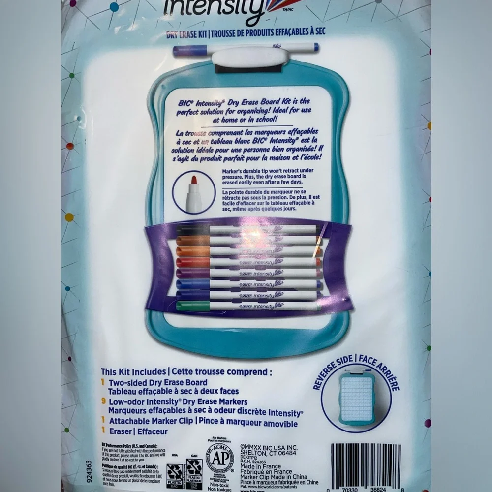 🚌NWT BIC Intensity Dry Erase Kit